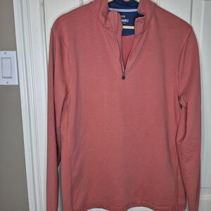 J. Crew Men's Zip-Up Sweater in Salmon 1480/225